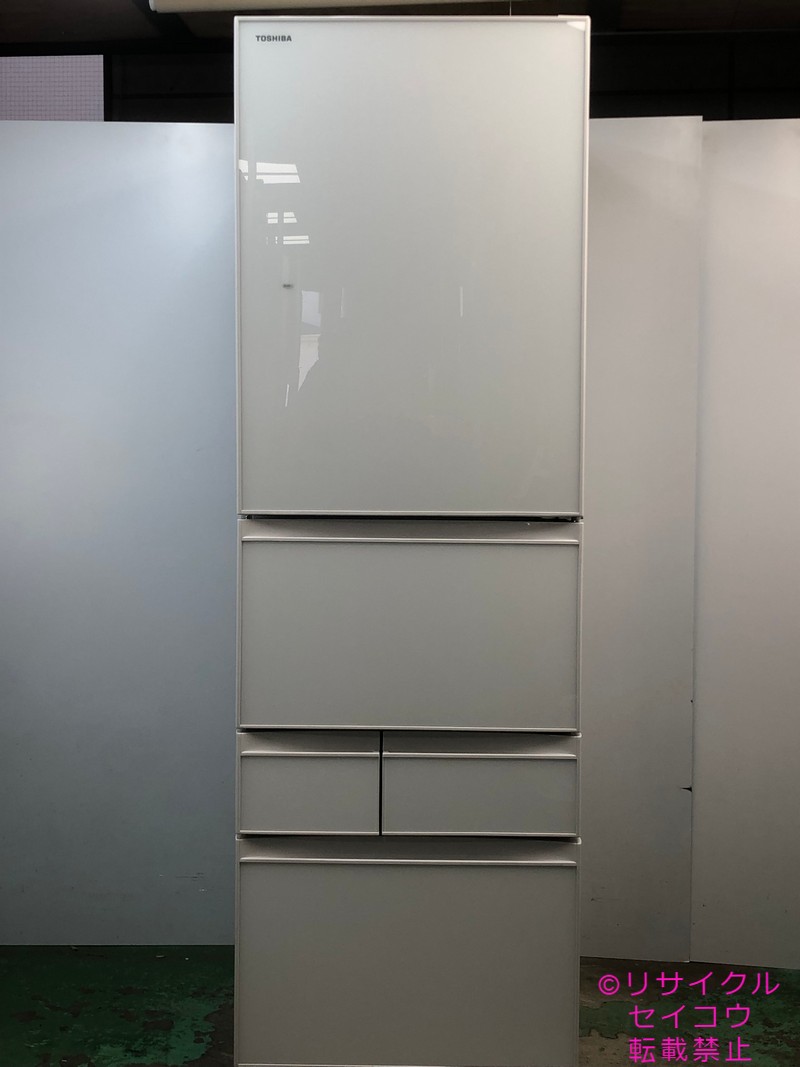 東芝 TOSHIBA 冷蔵庫 411L 20年式