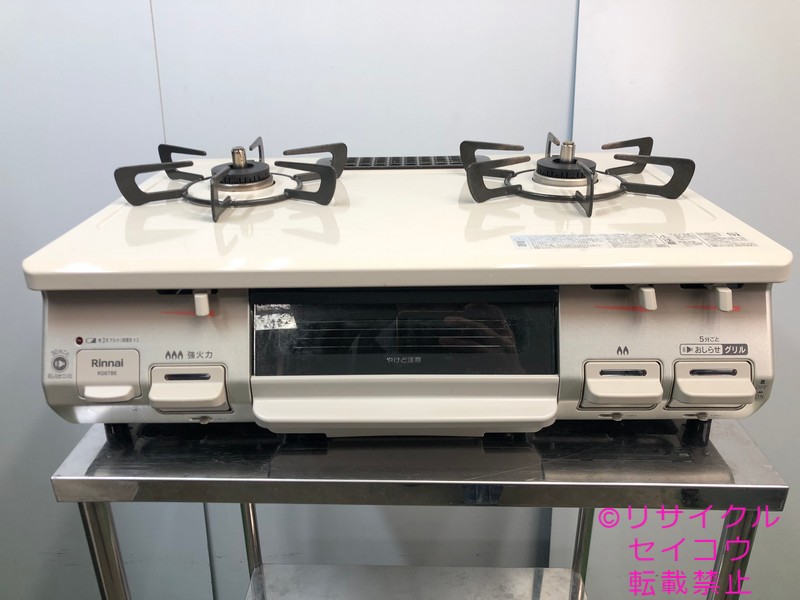 リンナイ Rinnai 都市ガス用ガスコンロ 22年式 KG67BEL