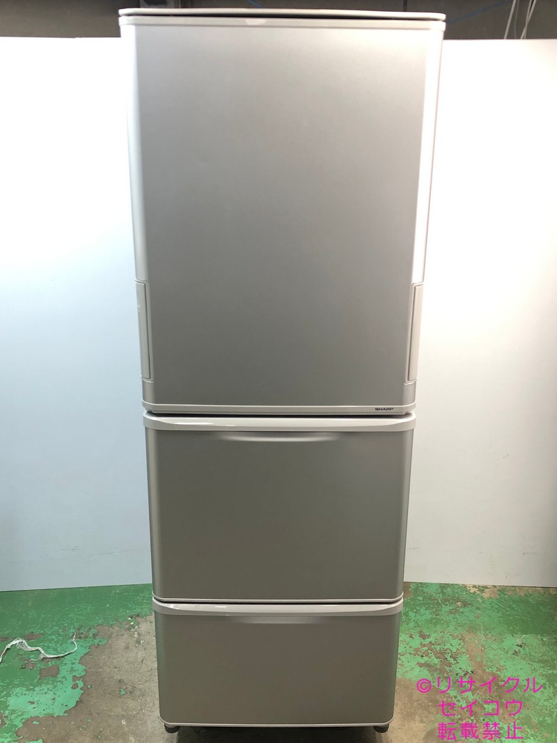 シャープ SHARP 日本製 冷蔵庫 350L 19年式