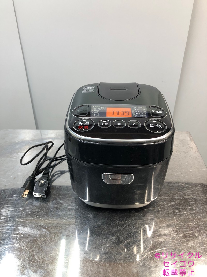アイリスオーヤマ ジャー炊飯器 0.54L 22年式