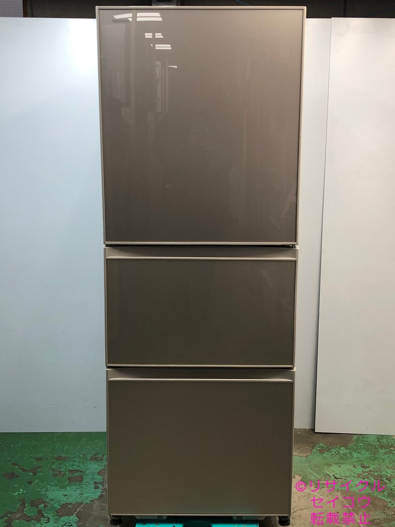 東芝 TOSHIBA 冷蔵庫 330L 17年式