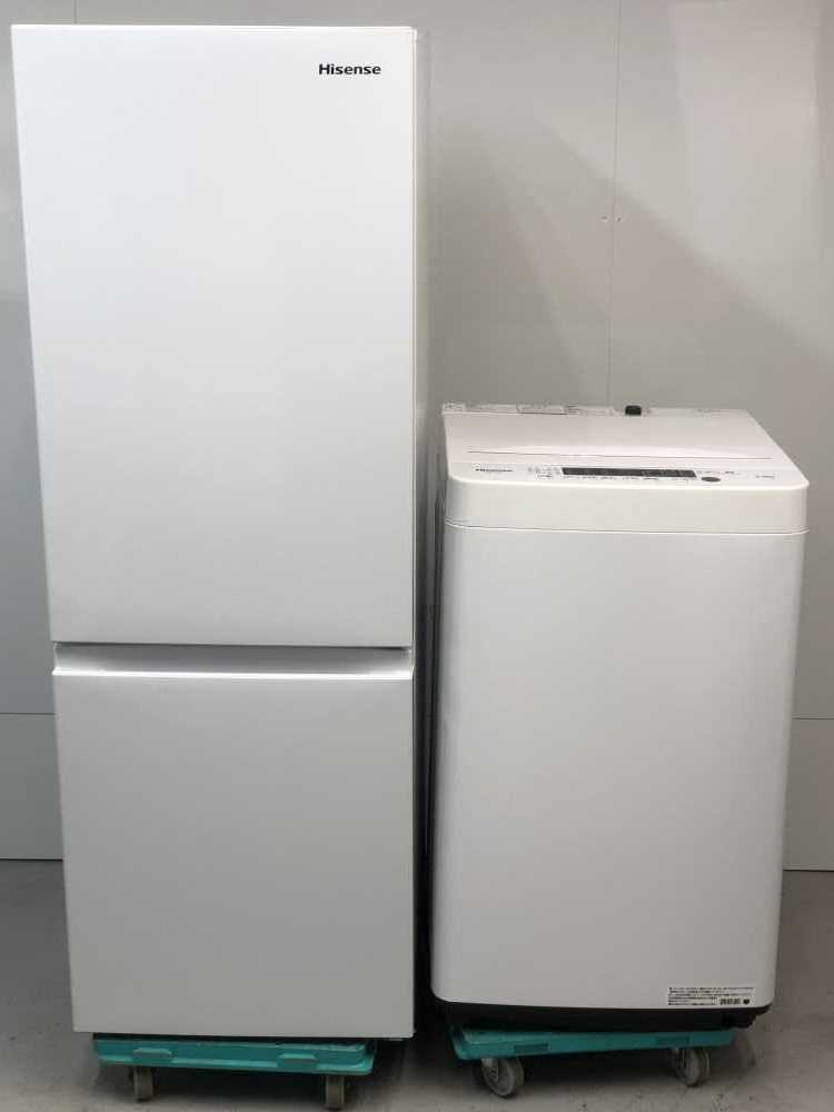 ハイセンス 175L冷蔵庫と5.5Kg洗濯機 24年式