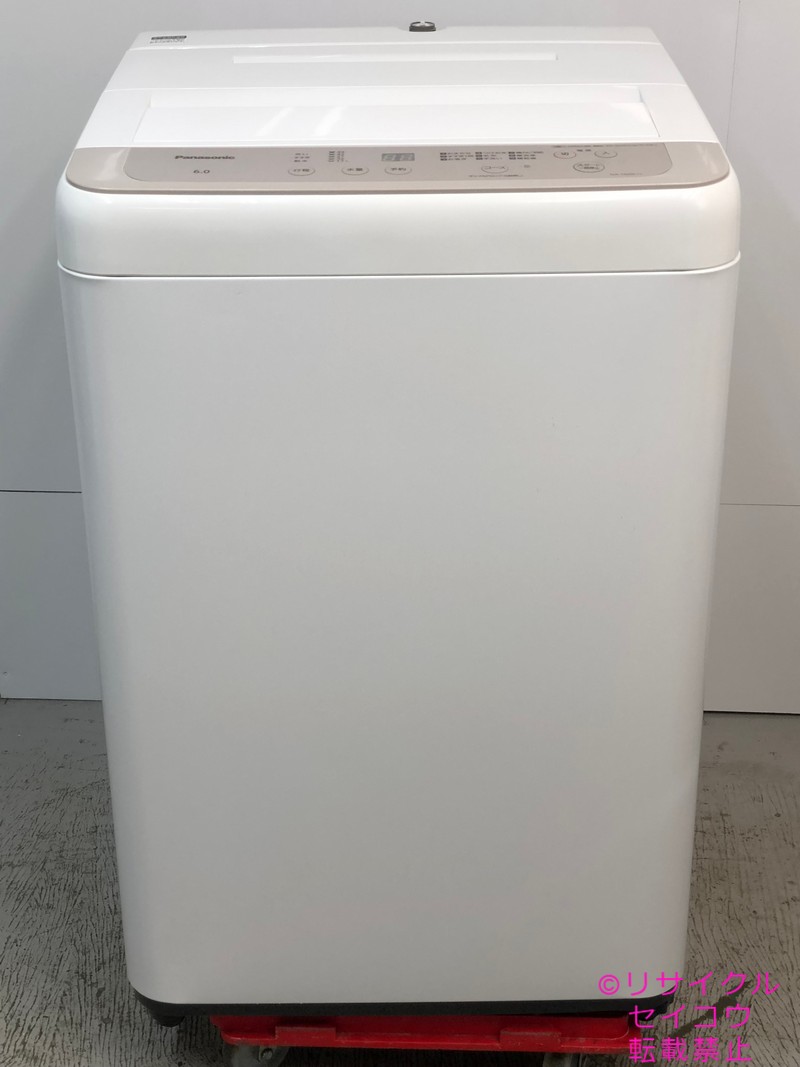 【中古】パナソニック洗濯機 6Kg 2021年式