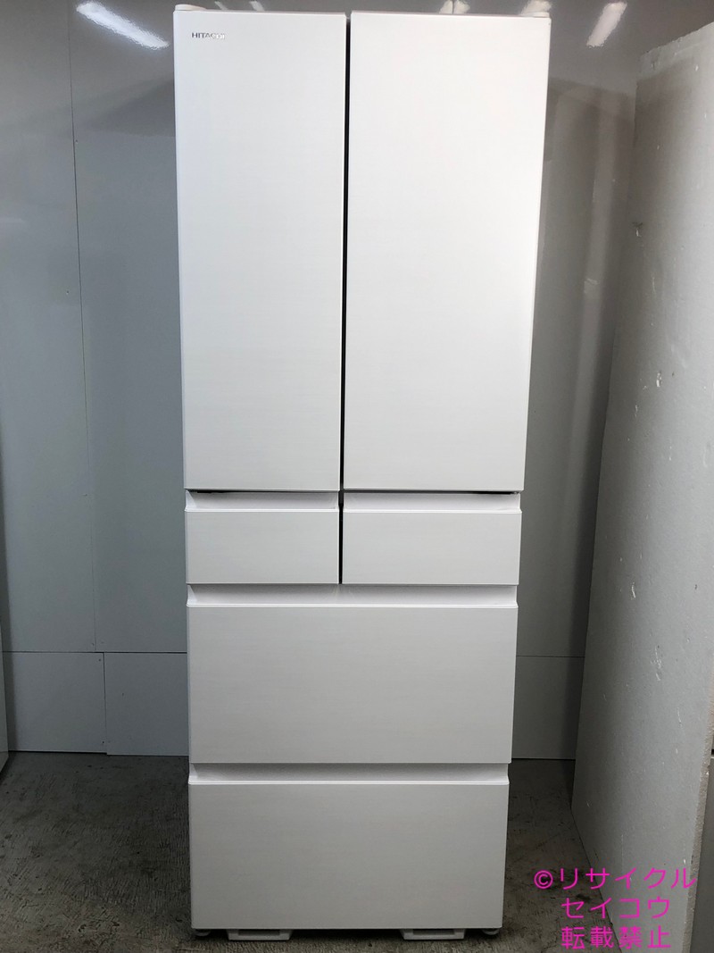 【中古】日立冷蔵庫 日本製 485L 2022年式