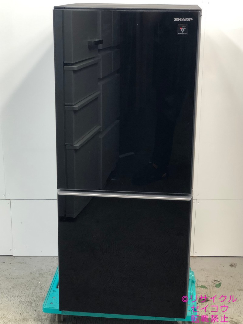 【中古】シャープ冷蔵庫 137L 2020年式