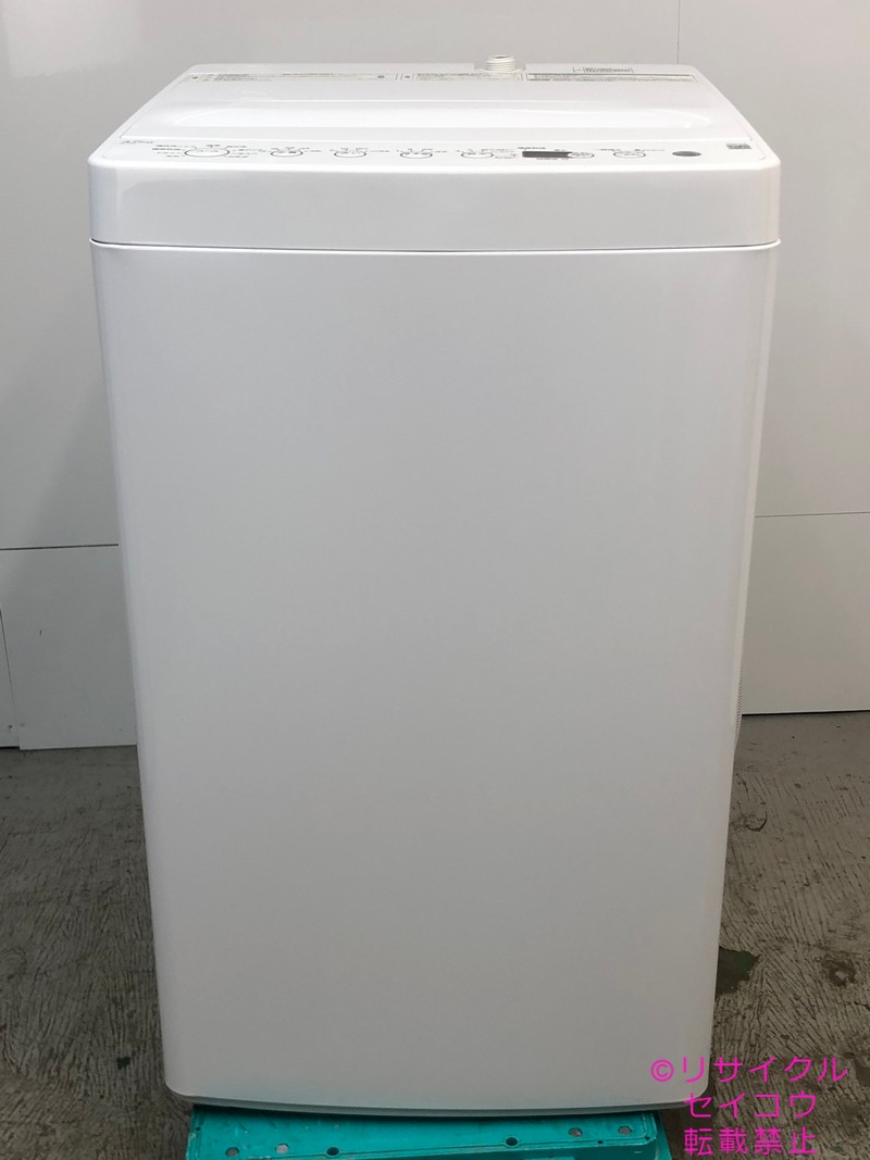 【中古】ハイアール洗濯機 美品4.5Kg 2024年式