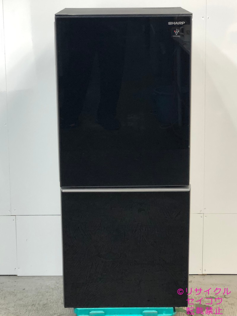 【中古】シャープ冷蔵庫 137L 2020年式