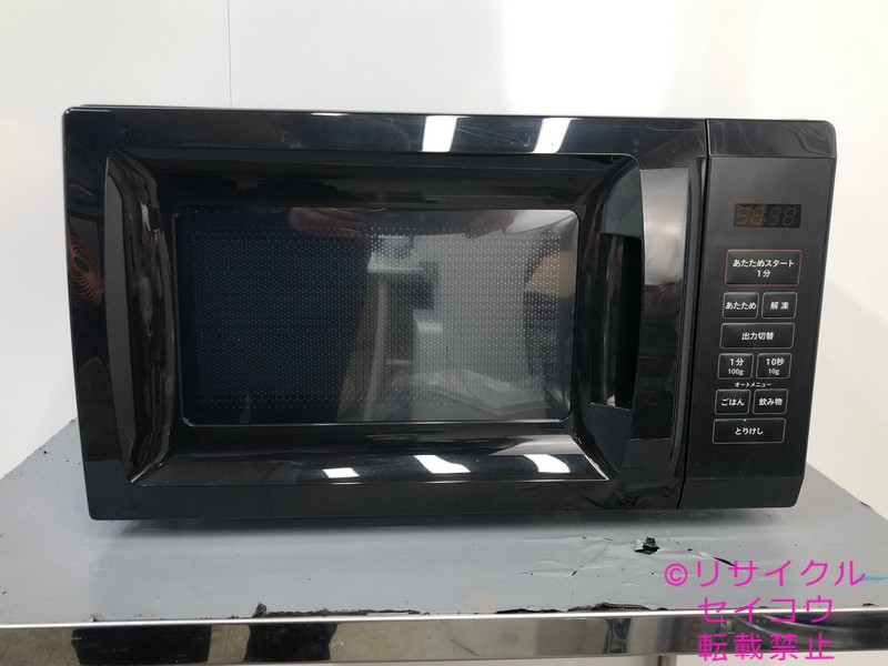 【中古】山善電子レンジ 17L 2025年式
