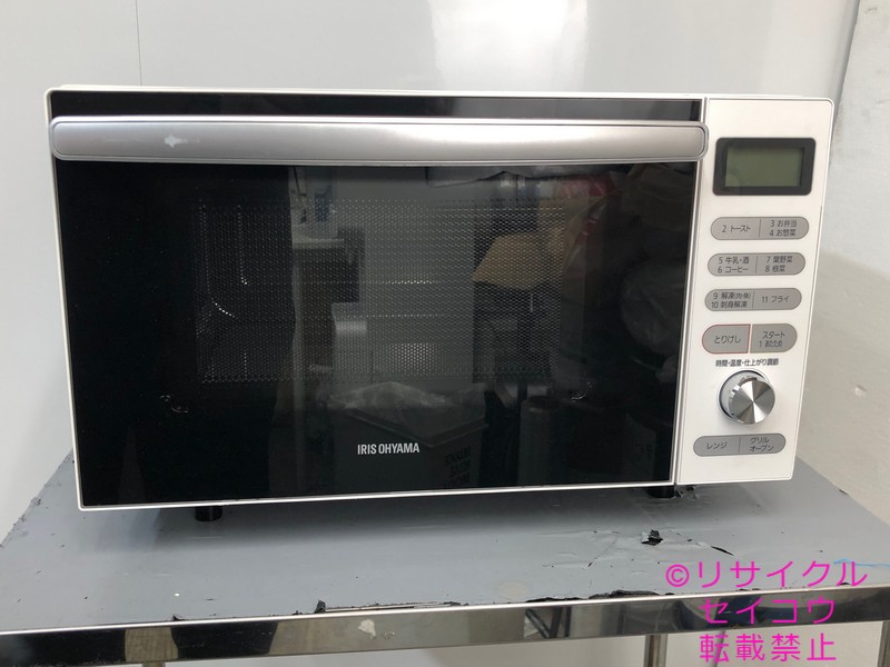 【中古】アイリスオーヤマオーブンレンジ 2023年式