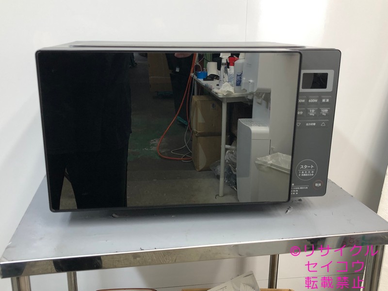 【中古】シロカ電子レンジ 18L 2024年式