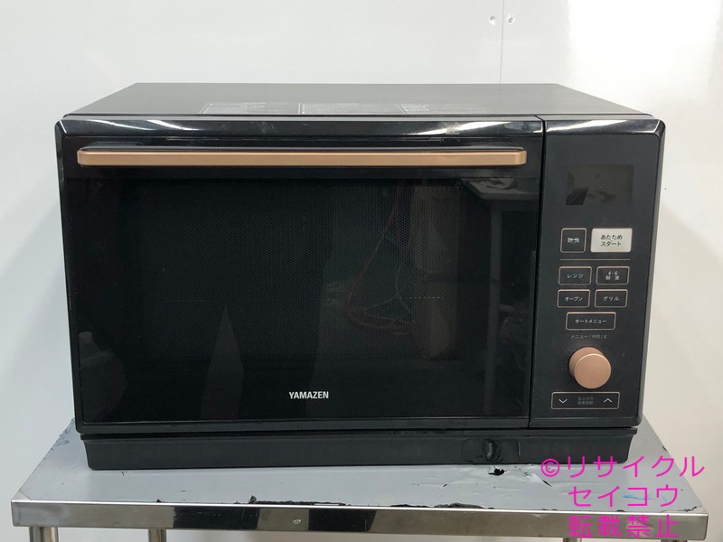 【中古】山善オーブンレンジ 25L 2021年式
